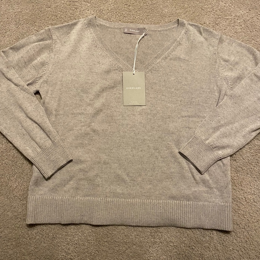 NWT Everlane neck sweater